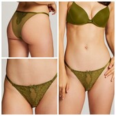 Hunkemoller! Жіночі труси із мережива і сіточки М розмір sphagnum! Лот 161