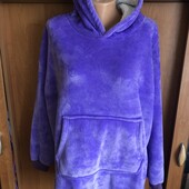 Меховушка, плюшева туника, кофта, худи, 2-3XL. Hodge. в ідеалі