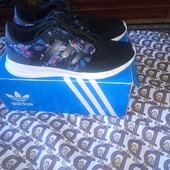 Кроссовки Adidas cloudfoam, 100% оригинал, стелька 24,5 см.