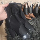 Topshop 35p чобітки сітка/ панчохи