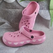 Кроксы Pepperts для девочки р 34-35 стелька 21 см