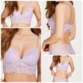 Hunkemoller! Дуже ніжний мереживний жіночий бюстгалтер без кісточок 75А lavendula! Лот 88