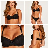 Hunkemoller! Жіночий бюстгальтер з мереживом 80Е black! Лот 559