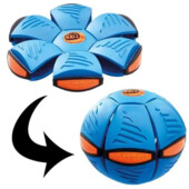 Мяч трансформер Фрисби Flat Ball Disc - летающий мячик