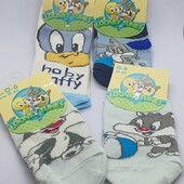 ❣️Looney Tunes шкарпетки на 4 пари на 0-6 місяців