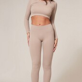 ❣️Prettylittlething костюм для спорта рубчик