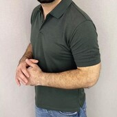 Брендова чоловіча футболка, сорочка поло, натуральна бавовна -170/176/182