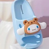 Sanrio Шлёпанцы сланцы пена ЭВА великовухий пес небесно-блакитного кольору стелька 22/22,5