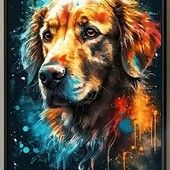 одна алзмазна мозаїка на вибір - розмір 40*30