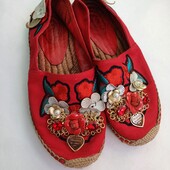 Еспадрильї жіночі Dolce & Gabbana. Є нюанси