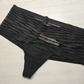 Hunkemoller! Високі жіночі труси в напівпрозору полоску