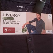 Лонгслив мужской Livergy M,L один размер на выбор