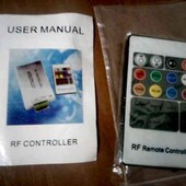 Пульт управления rgb led controller with rf remote control

 для лед подсветки