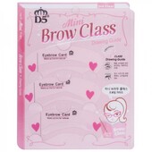 Трафареты для макияжа бровей Mini Brow Class Drawing Guide