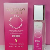 Victoria's Secret Pink for All Compassion 40 мл. с феромонами. Вкусный, фруктовый,гурманский аромат❤