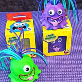 Игрушка-антистресс кричащий монстр Little Monster. Свет, звук