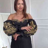 Блуза-корсет бавовна вишивка 