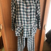 Пижама, комплект, костюм, 100% коттон, XL. Marks&Spencer. в ідеалі