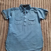 ❤️Льняная шведка на 7-9лет❤️Новая,сток.