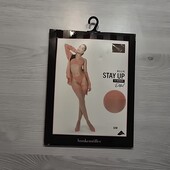 Hunkemoller! Капронові жіночі панчохи з мереживом S/M 15 ден coral spiced! Лот 736