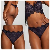 Hunkemoller! Дуже милі жіночі труси з бантиками 3Хл розмір peacoat! Лот 715