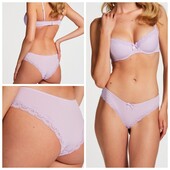 Hunkemoller! Лавандові жіночі труси в рубчик Хл розмір lavendula! Лот 8
