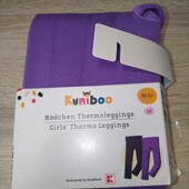 Утеплені термо лосіни леггінси Kuniboo р.86/92 для дівчинки. Німеччина