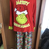 Пижама, комплект, костюм, XL. The grinch. в ідеалі