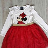Disney брендовое нарядное платье на девочку 5/6 лет рост 116 см нюанс