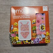Emoji! Гарний роздільний купальник для дівчинки! 122/128! Лот 515