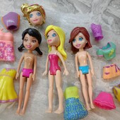 Міні ляльки Mattel+силіконовий одяг.