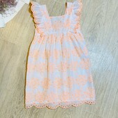 Святкова літня сукня для дівчинки 122 см primark з вишивкою
