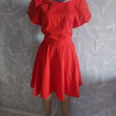 Очень красивое и стильное платье 100%котон.