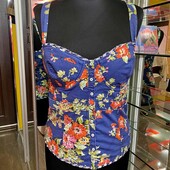 Hollister яркая летняя коттоновая майка