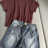 Джинсовые шорты f&f, размер M