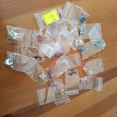 20 шт. сережок гвоздиків