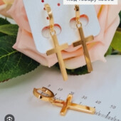 Сережки Stainless Steel нержавіюча сталь