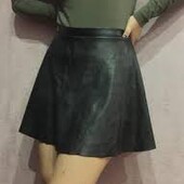 Шкіряна спідниця H&M 12-14(158-164)