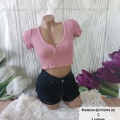 Футболка в рубчик