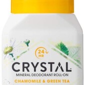 Натуральний кульковий дезодорант Crystal, ромашка та зелений чай
