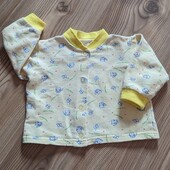 Рубашечка р.62 тепленькая баечка