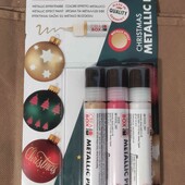 Набір металевих маркерів Marabu Creabox Metallic Pen для творчості з Німеччини
