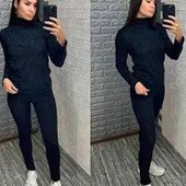 Костюм в рубчик