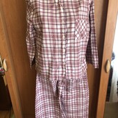 Пижама, комплект, костюм, 100% коттон, М. Marks&Spencer, в ідеалі