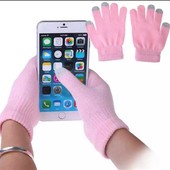 Сенсорные перчатки для работы с емкостными экранами iPhone, Xiaomi, iPad, Samsung и т.д.!!!