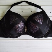Оригінал)))) лега крутий ліф із пушап у паєтках))) розмір 75д Victoria's Secret
