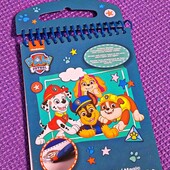 Многоразовая водная раскраска щенячий патруль "Paw Patrol". Nickelodeon