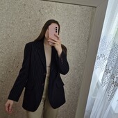 Гарнючий, подовжений піджачок в полоску ❤️