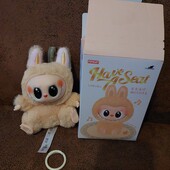 Мягкая игрушка Лабубу, брелок коллекционная 15 см Желтый