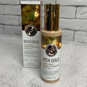 100 мл. Тональний крем enough rich gold захист від сонця spf50+ pa+++
